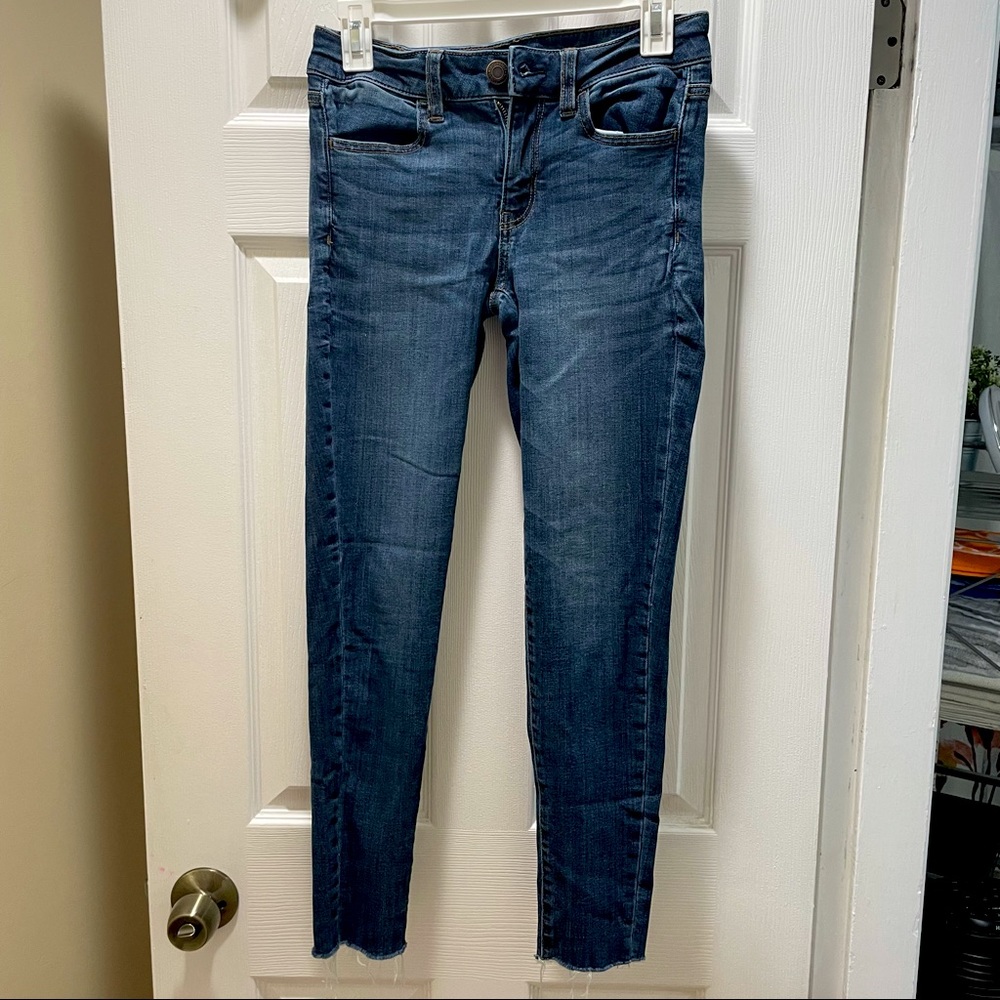 America Eagle Skinny Jeans Size 4 Short